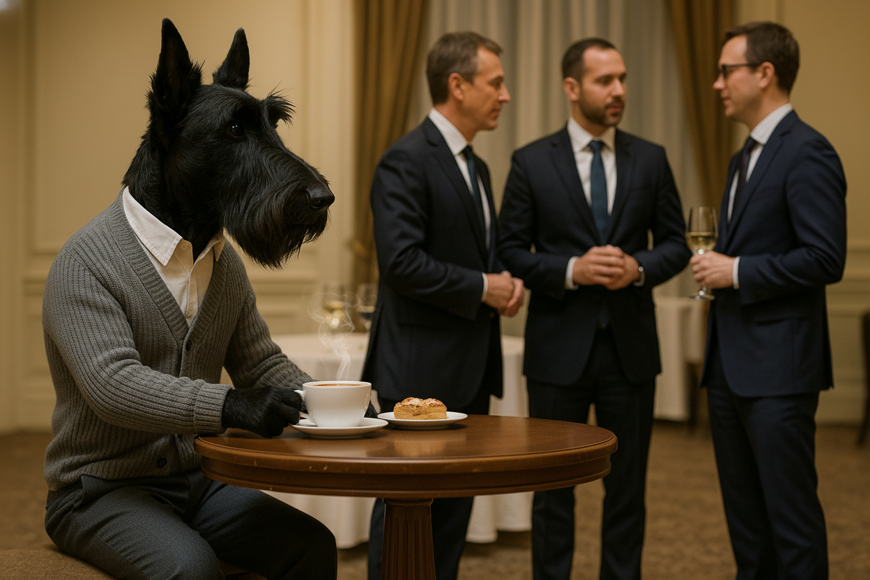 Три предпринимателя разных стилей ведения бизнеса обсуждают стратегии развития на деловом мероприятии