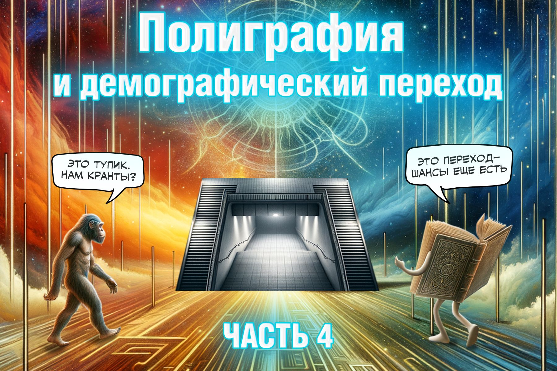 Полиграфия и демографический переход. часть 4