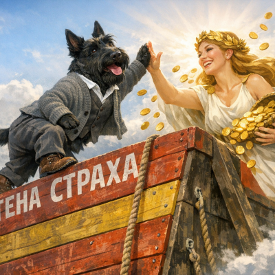 Автор статьи преодолевает стену страха, достигая вершины успеха с улыбкой на лице