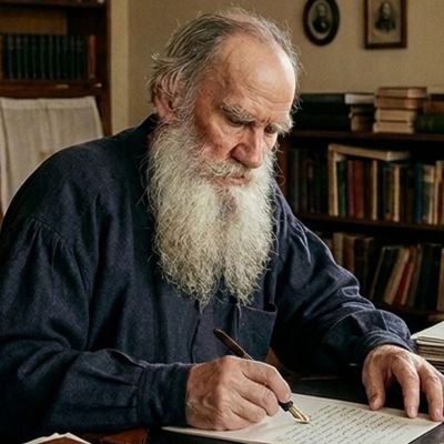 Лев Толстой — портрет писателя, которому повезло родиться в богатой дворянской семье, унаследовать Ясную Поляну, добиться мировой славы, но чья судьба закончилась трагическим уходом и смертью на станции Астапово.