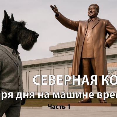 Путешествие в Северную Корею: туристы в Пхеньяне, памятник идеологии чучхе, архитектура КНДР